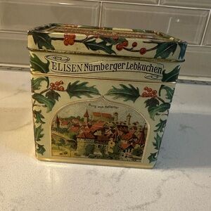WEISSELLA-ELISEN Nurnberger Lebkuchen Max Weiss Vintage Gingerbread Tin